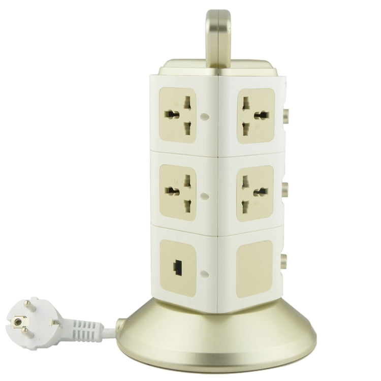 VONETS WiFi-SB-L3 3 Layers with 8 Outlets + 2 USB Ports + RJ45 Port 300Mbps WiFi Repeater Smart Power Sockets, EU Plug, Cable Length: 2m