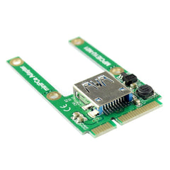 Mini PCI-E Card Slot Expansion MPCIE to USB 2.0 Interface Adapter Riser Card