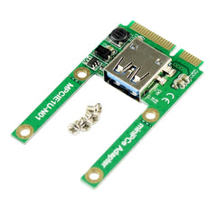 Mini PCI-E Card Slot Expansion MPCIE to USB 2.0 Interface Adapter Riser Card