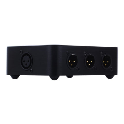 B866 1 XLR Split Horizontal Parallel Distributor, 1 Input and 6 Output