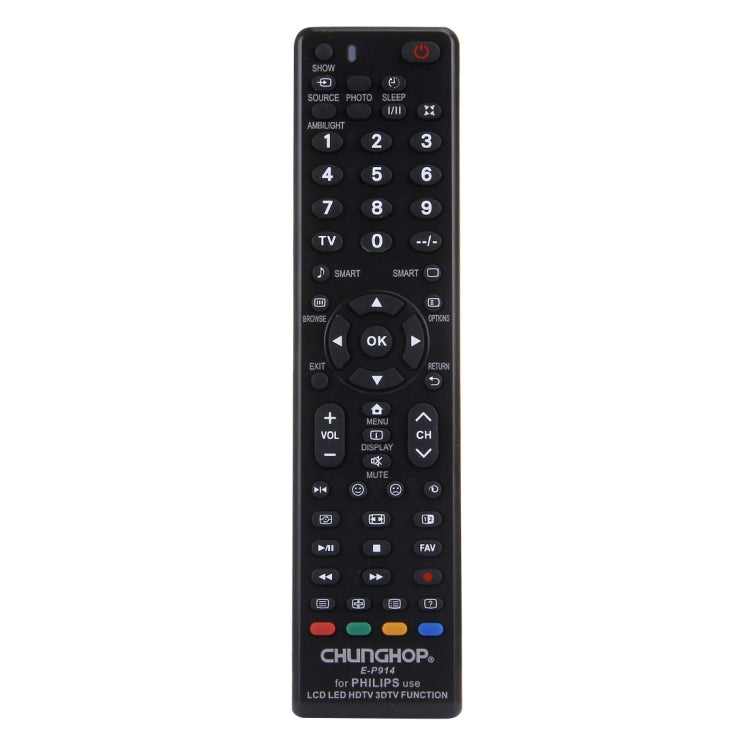 CHUNGHOP E-P914 Universal Remote Controller for PHILIPS LED LCD HDTV 3DTV, for PHILIPS TV