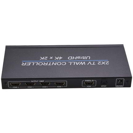 BT14 Ultra HD 4K x 2K 2X2 HDMI TV Wall Controller Multi-screen Splicing Processor, Ultra HD 4K x 2K