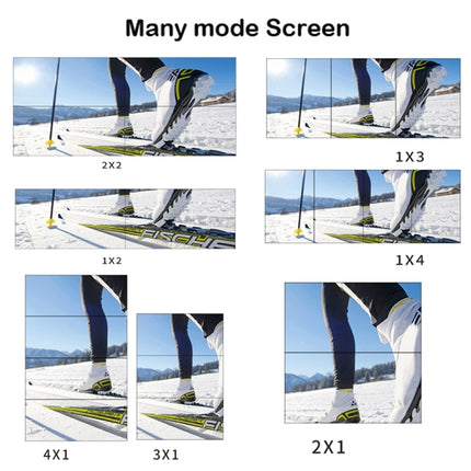 BT14 Ultra HD 4K x 2K 2X2 HDMI TV Wall Controller Multi-screen Splicing Processor, Ultra HD 4K x 2K