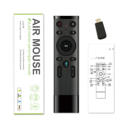 Q5 2.4G RF 3D Brushed Fashion Sense Universal Voice Version Air Mouse Remote Controller