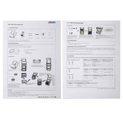 X1 Convenient USB Port Thermal Automatic Calibration Barcode Printer Supermarket, Tea Shop, Restaurant, Max Supported Thermal Paper Size: 57*30mm