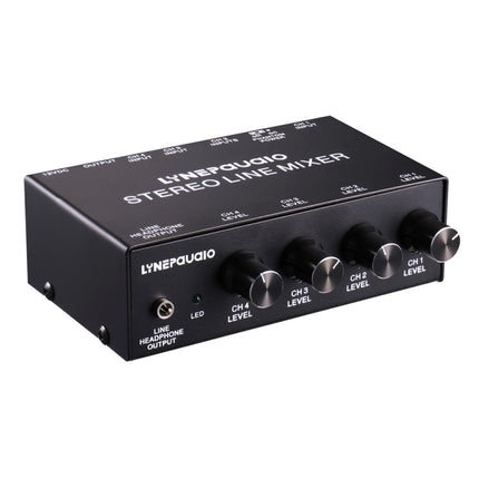 LINEPAUDIO B895 Five-channel Stereo Microphone Mixer with Earphone Monitoring