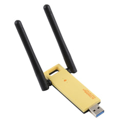 AC1200Mbps 2.4GHz & 5GHz Dual Band USB 3.0 WiFi Adapter External Network Card with 2 External Antenna, AC1200Mbps USB 3.0