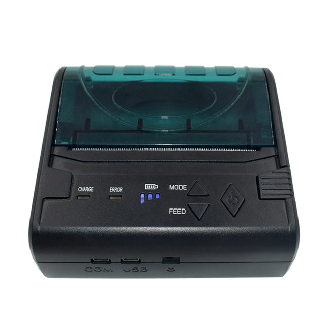 POS-8003 Portable Thermal Bluetooth Ticket Printer，Max Supported Thermal Paper Size：80x50mm