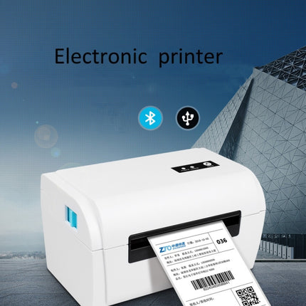 ZJ-9200 Portable USB Port Thermal Bluetooth Ticket Printer with Holder, USB + Bluetooth