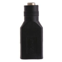 USB Female to 5.5 x 2.1mm Female Plug Adapter Connector