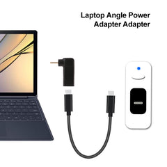 2.5 x 0.7mm Male to USB-C / Type-C Female Plug Elbow Adapter Connector, 2.5 x 0.7mm Elbow