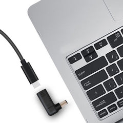 USB-C / Type-C Female to 7.4 x 5.0mm Male Plug Elbow Adapter Connector for HP Laptops, 7.4 x 5.0mm Elbow (HP)