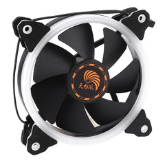 6 Copper Tubes CPU Heatsink Hydraulic Bearing Cooling Fan Silent Fan with RGB Colorful Lights 4 Pin for Intel: LGA775 1150 1151 1155 1156 1366 2011 (AMD: FM1 FM2 AM2 AM3+ AM4)