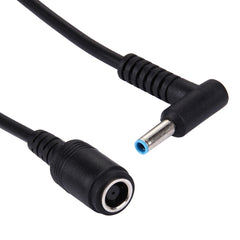 4.5 x 3.0mm Bent Male to 7.4 x 5.0mm Female Interfaces Power Adapter Cable for Laptop Notebook, Length: 10cm, 4.5 x 3.0mm Bent Male (Length: 10cm)