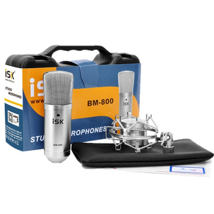 ISK BM-800 Sound Recording Microphone Condenser Mic for Studio and Broadcasting