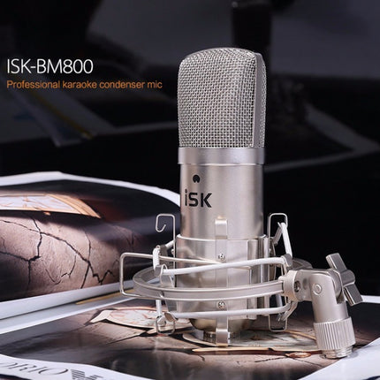 ISK BM-800 Sound Recording Microphone Condenser Mic for Studio and Broadcasting