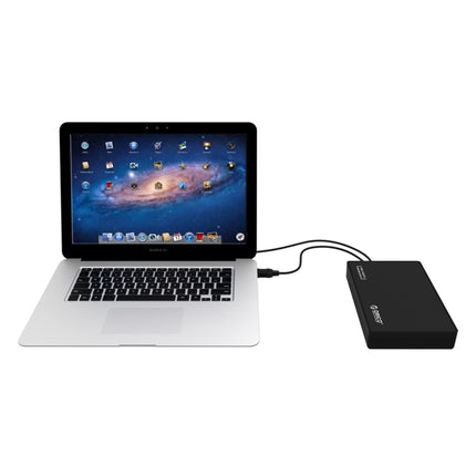 ORICO 3588US3 USB 3.0 Type-B 2.5 / 3.5 inch SSD / SATA HDD Enclosure Storage Hard Disk Box for Laptop Computer Desktop PC, USB Type-B