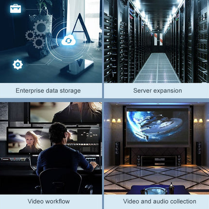 ORICO 9558U3 5-bay USB 3.0 Type-B Aluminum 3.5 inch SSD / SATA HDD Enclosure Storage Hard Disk Box for Laptop Computer Desktop PC, SSD / SATA (Black)