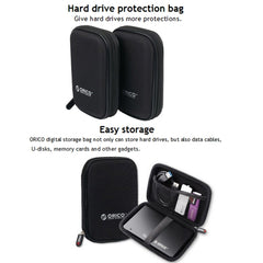 Estuche para disco duro SATA HDD de 2,5 pulgadas ORICO PHD-25, caja protectora para disco duro