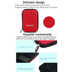 Estuche para disco duro SATA HDD de 2,5 pulgadas ORICO PHD-25, caja protectora para disco duro