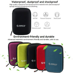 Estuche para disco duro SATA HDD de 2,5 pulgadas ORICO PHD-25, caja protectora para disco duro