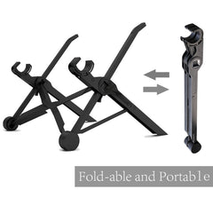 NEXSTAND Portable Adjustable Foldable Desk Holder Stand for Laptop / Notebook, Suitable for: More than 11.6 inch, Foldable Desk