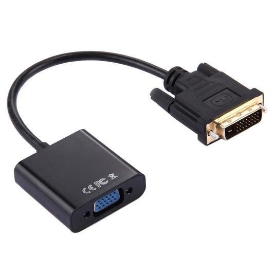 DVI-D 24+1 Pin Man to VGA 15 Pin HDTV Adapter Converter, DVI-D 24+1 Pin