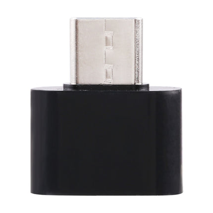 Plastic USB-C / Type-C Male to USB 2.0 Female OTG Data Transmission Charging Adapter