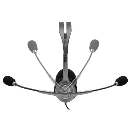 Logitech H110 Dual 3.5mm Audio Plugs Stereo Headset, H110