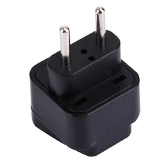 WD-9C Portable US UK Plug to EU Plug Adapter Power Socket Travel Converter, EU Plug