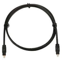 EMK 1m OD4.0mm Toslink Male to Male Digital Optical Audio Cable, Length: 1m