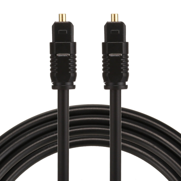 EMK 1.5m OD4.0mm Toslink Male to Male Digital Optical Audio Cable, Length: 1.5m