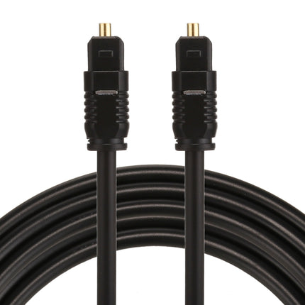 EMK 2m OD4.0mm Toslink Male to Male Digital Optical Audio Cable, Length: 2m