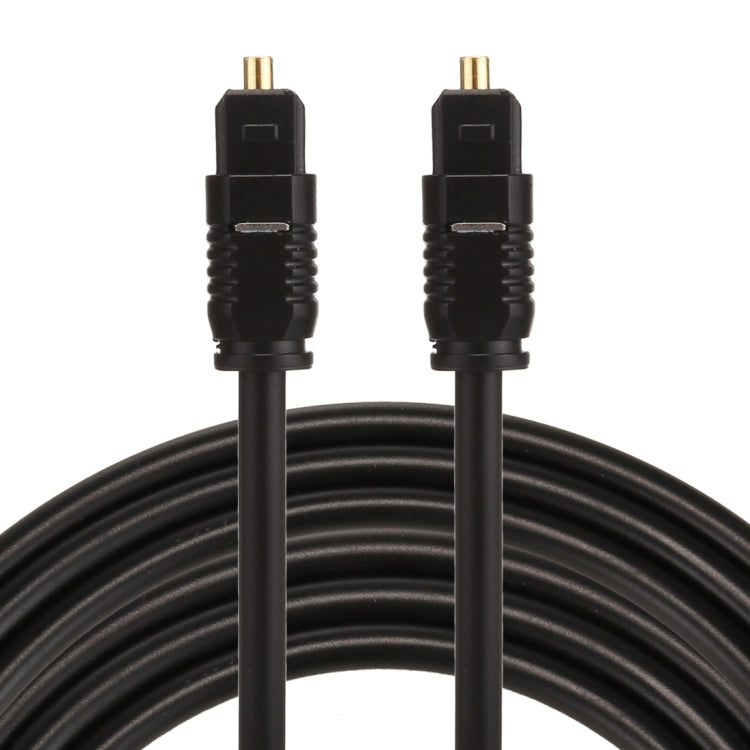 EMK 5m OD4.0mm Toslink Male to Male Digital Optical Audio Cable, Length: 5m