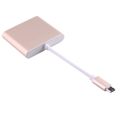 USB-C / Type-C 3.1 Male to USB-C / Type-C 3.1 Female & HDMI Female & USB 3.0 Female Adapter, Type-C+USB+HDMI (J), Type-C+USB+HDMI (G), Type-C+USB+HDMI (B), Type-C+USB+HDMI (S)