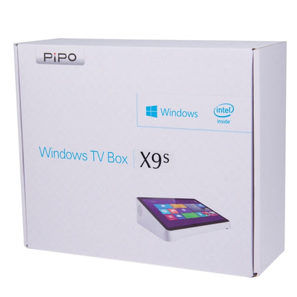TV Box Style PiPo X9S Windows 10 Mini PC + 8.9 inch Tablet, Intel Celeron N4020 1.10GHz, RAM: 4GB, ROM: 64GB, Support WiFi / LAN / BT4.0 / HDMI, 4GB+64GB TV Box