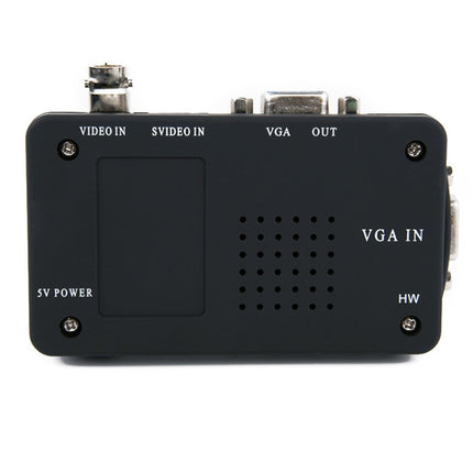HOWEI HW-2404 BNC / S-Video to VGA Video Converter