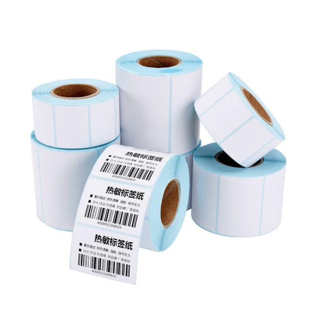 10 PCS 60mmx40mm 700 Sheets Self-adhesive Thermal Barcode Label Paper, 60x40mmx700 sheets