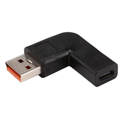 USB-C / Type-C Female to Yoga 3 Male 90 Degrees Angled Power Adapter Connector for Lenovo