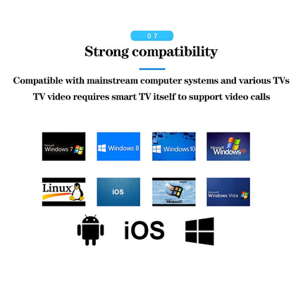 aoni C90 1080P HD Business Smart Computer Camera with Microphone, C90