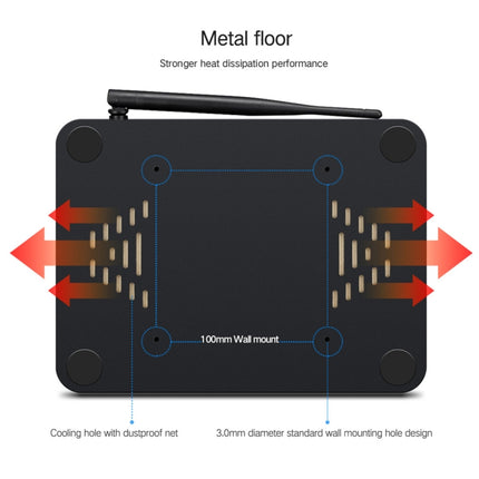 PiPo X11 TV Box Style Tablet Mini PC, 3GB+64GB, 9.0 inch Windows 10 Intel Celeron N4020 Quad Core up to 2.8GHz, US/EU Plug