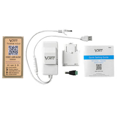 VONETS VAP11AC 5G / 2.4G Mini Wireless Bridge with Fan Version 300Mbps + 900Mbps WiFi Repeater, Support Video Surveillance & Control, VAP11AC