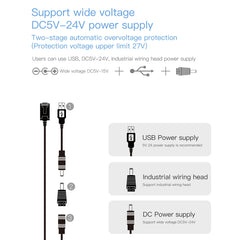 VONETS VAP11S 2.4G Mini Wireless Bridge 300Mbps WiFi Repeater with 2 Antennas, VAP11S