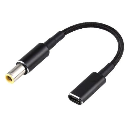 PD 100W 18.5-20V 7.9 x 0.9mm to USB-C / Type-C Adapter Nylon Braid Cable