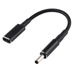 PD 100W 18.5-20V 4.5 x 0.6mm to USB-C / Type-C Adapter Nylon Braid Cable for Dell, 4.5 x 0.6mm