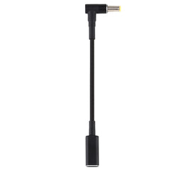 PD 100W 18.5-20V 5.5 x 2.5mm Elbow to USB-C / Type-C Adapter Nylon Braid Cable, 5.5 x 2.5mm