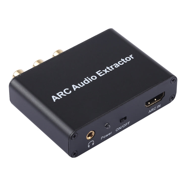 192KHz ARC Audio Extractor HDMI ARC to SPDIF + Coaxial + L/R Converter Audio Return Channel Adapter, 192KHz ARC