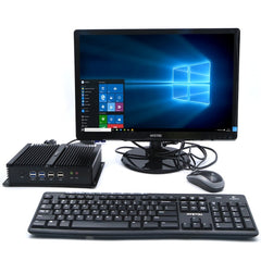 HYSTOU FMP04B-i5-4200U Mini PC Core i5-4200U Intel QS77 Express 2.6GHz, RAM: 8GB, ROM: 128GB, Support Windows 10 / Linux OS, 8GB+128GB