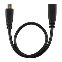 30cm 1080P Micro HDMI Female to Male Gold-plated Connector Adapter Cable