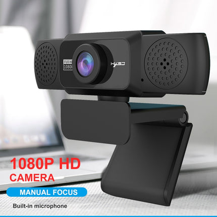 HXSJ S5 1080P Adjustable HD Video Webcam PC Camera with Microphone